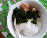 離乳食後期～お粥を美味しく♪鮭わかめ粥作り方3写真