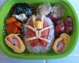 仮面ライダーウィザード★簡単キャラ弁作り方9写真