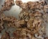 青菜と牛肉の炒め物作り方2写真