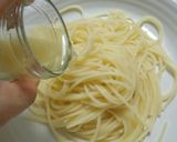 絶品*あっさり和風のたらこスパゲティ作り方4写真