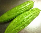 新野菜サラダゴーヤとツナの和え物作り方1写真