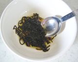 塩昆布で和風サラダ仕立ての冷製パスタ作り方2写真