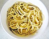 塩昆布で和風サラダ仕立ての冷製パスタ作り方3写真