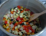 野菜何でも入れてOK！夏野菜のトマト煮込作り方5写真