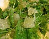 水菜とグレープフルーツのさわやかサラダ作り方3写真