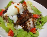 温玉でロコモコ風作り方4写真