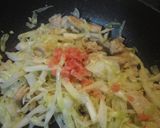 とん平焼きin紅生姜作り方2写真