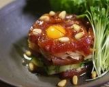 カツオのユッケ仕立て。作り方7写真