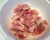 鶏肉とピーマンの甘酢あん作り方1写真