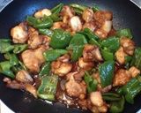鶏肉とピーマンの甘酢あん作り方9写真