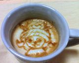 インスタントなラテアート作り方7写真