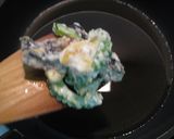 鰻とゴーヤのかき揚げ作り方7写真