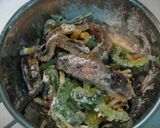 鰻とゴーヤのかき揚げ作り方6写真