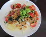 ☆トマトと納豆の素麺☆作り方4写真