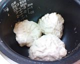 炊飯器で簡単♪豆腐のふわふわつくね煮作り方4写真