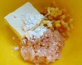 唐揚げ風☆鶏ひき肉＆豆腐でヘルシー☆作り方2写真
