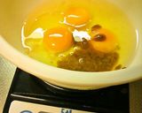 醤油塩麹de玉子焼き(♛ฺД♛ฺ)作り方1写真