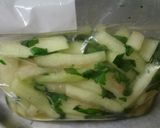スイカ食べきり青じそ漬け作り方2写真
