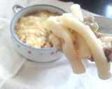 麻婆マカロニグラタン作り方3写真