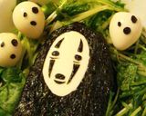 豆腐でつくるカオナシwithコダマ作り方2写真