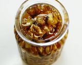 * クルミとドライフルツーの蜂蜜漬け♪作り方3写真