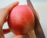つるん♪と皮むけ♥桃のコンポート作り方2写真