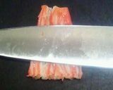 素早くカニカマほぐし！！！作り方1写真