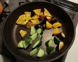 夏野菜と豚肉のさっぱり黒酢炒め作り方4写真