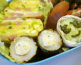 簡単お弁当♬チーズ入りちくわのり巻き作り方6写真