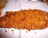 タジン鍋で作るカツ卵とじ作り方1写真