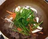 チャプチェ 韓国春雨と野菜の炒め物作り方6写真