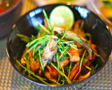 豆苗と舞茸とお揚げの炒め物作り方6写真