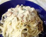チーズクリームパスタ、みそ風味作り方12写真
