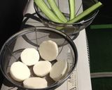 干し野菜　長芋のバター焼き作り方2写真