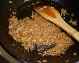 手作り生あつあげの肉みそかけ作り方2写真