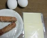 レンジスライスチーズで、ボリューム卵焼き作り方1写真