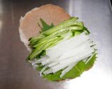 和風サラダ＊生ハム巻き♪作り方5写真