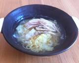 鶏ハムのゆで汁でラーメン作り方3写真