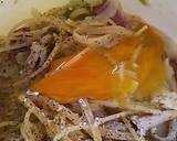 1人ランチ☆　レンジｄｅカルボナーラ作り方7写真