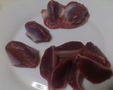 ボイルで簡単砂ずりおつまみ作り方1写真