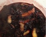 プルーンの赤ワイン煮・無添加レモンと共に作り方3写真