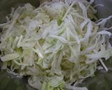 キャベツの簡単塩もみ☆お漬物風サラダ作り方1写真