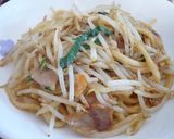 大葉でさっぱり☆しそ醤油焼きうどん作り方4写真