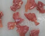 もも肉と玉ねぎの照り焼き☆作り方2写真