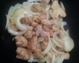 もも肉と玉ねぎの照り焼き☆作り方6写真