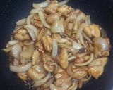 もも肉と玉ねぎの照り焼き☆作り方7写真