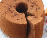 板チョコチップ♪　ココアシフォンケーキ作り方17写真
