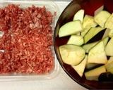 簡単‼茄子とひき肉のあんかけ風作り方1写真