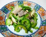 残暑を乗り切る！ゴーヤの塩豚炒め作り方8写真