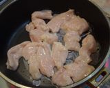 柔らかな鶏胸肉簡単炒め作り方1写真